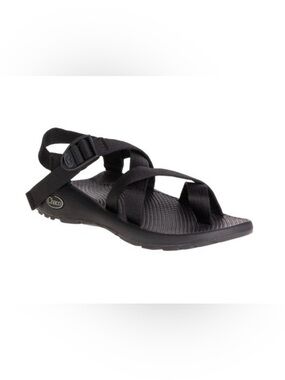 NWT Chaco Z/2 Classic Sandals Women's Size 12 All Black Toe Loop - New No Box